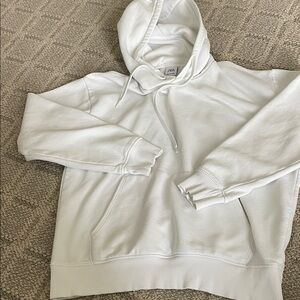 Zara Men's Classic White Hoodie